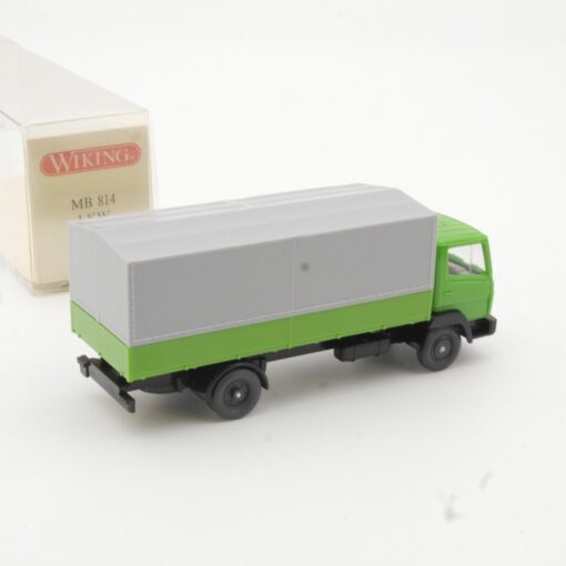 Wiking 1:87 16431 MB 814 Pritsche mit Plane neutral in OVP QR4023 – Bild 3