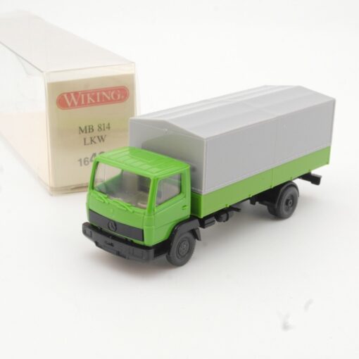 Wiking 1:87 16431 MB 814 Pritsche mit Plane neutral in OVP QR4023
