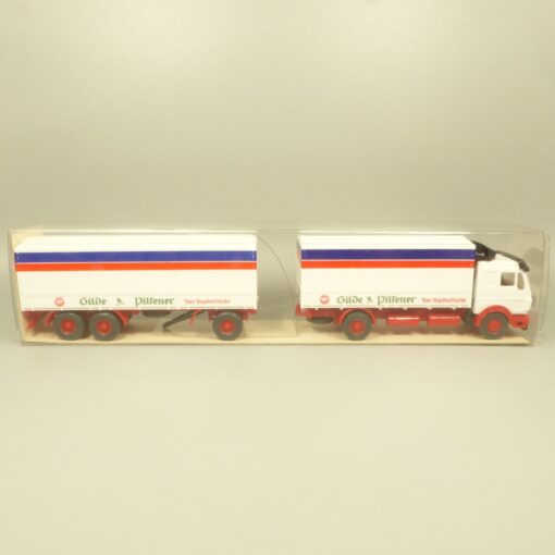 Wiking 1:87 30455 Mercedes Benz 1632 Hängerzug Gilde Pilsener in OVP EX5969 – Bild 3