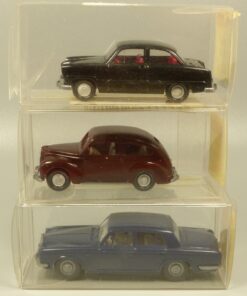 Wiking 1:87 3er-Pack ältere PKW Modelle Oldtimer in OVP EX6013