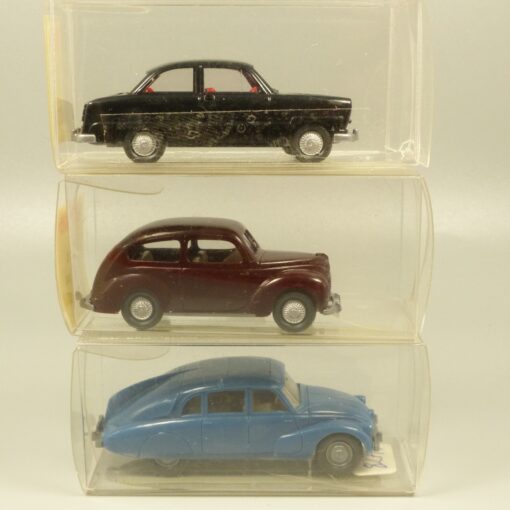 Wiking 1:87 3er-Pack ältere PKW Modelle Oldtimer in OVP EX6016 – Bild 3