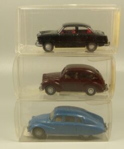 Wiking 1:87 3er-Pack ältere PKW Modelle Oldtimer in OVP EX6016