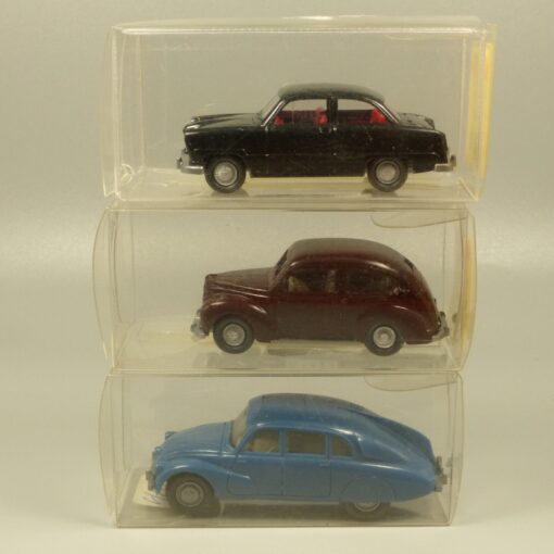 Wiking 1:87 3er-Pack ältere PKW Modelle Oldtimer in OVP EX6016
