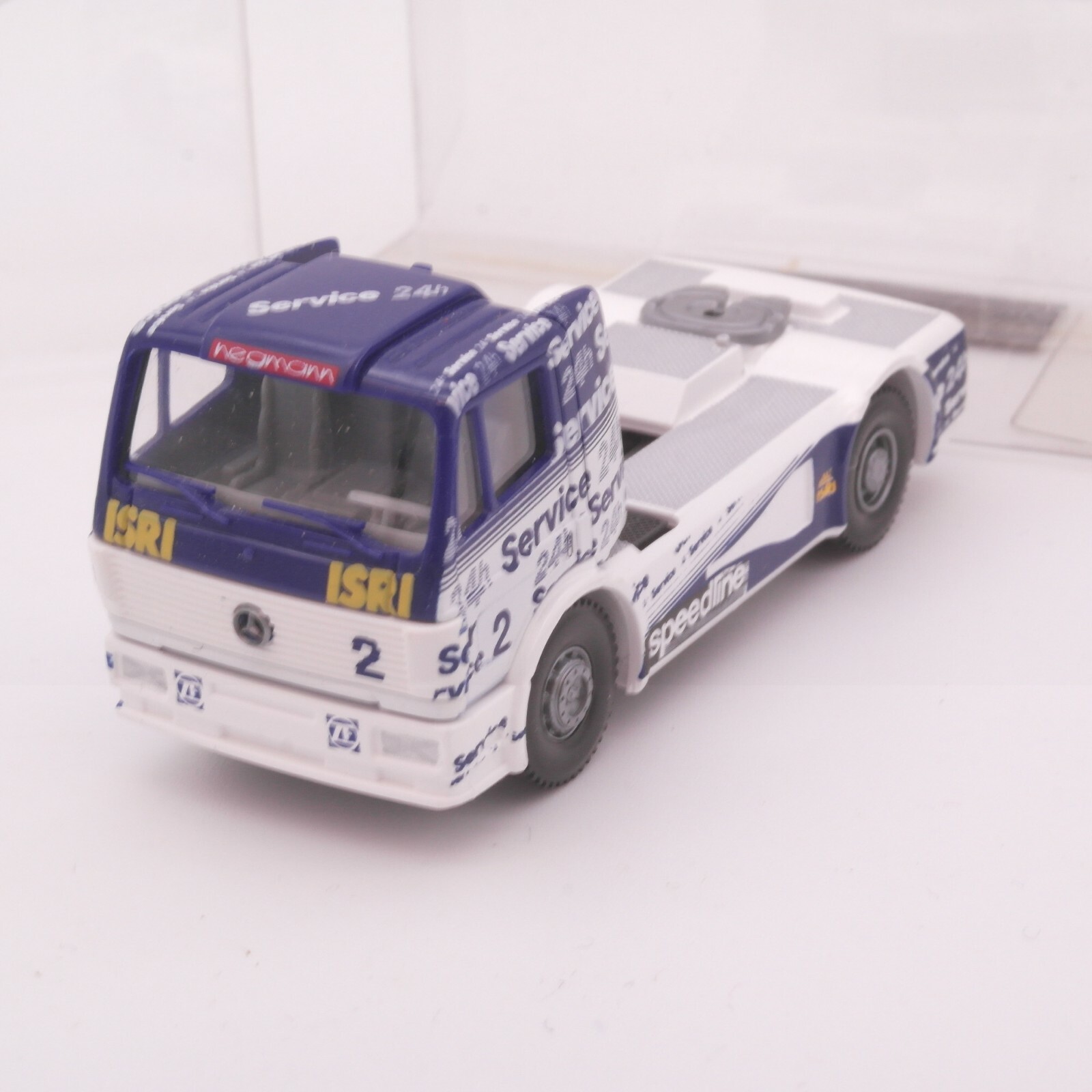 Wiking 1:87 (441/1) MB Renntruck Service 24h speedline ISRI in EVP RT936