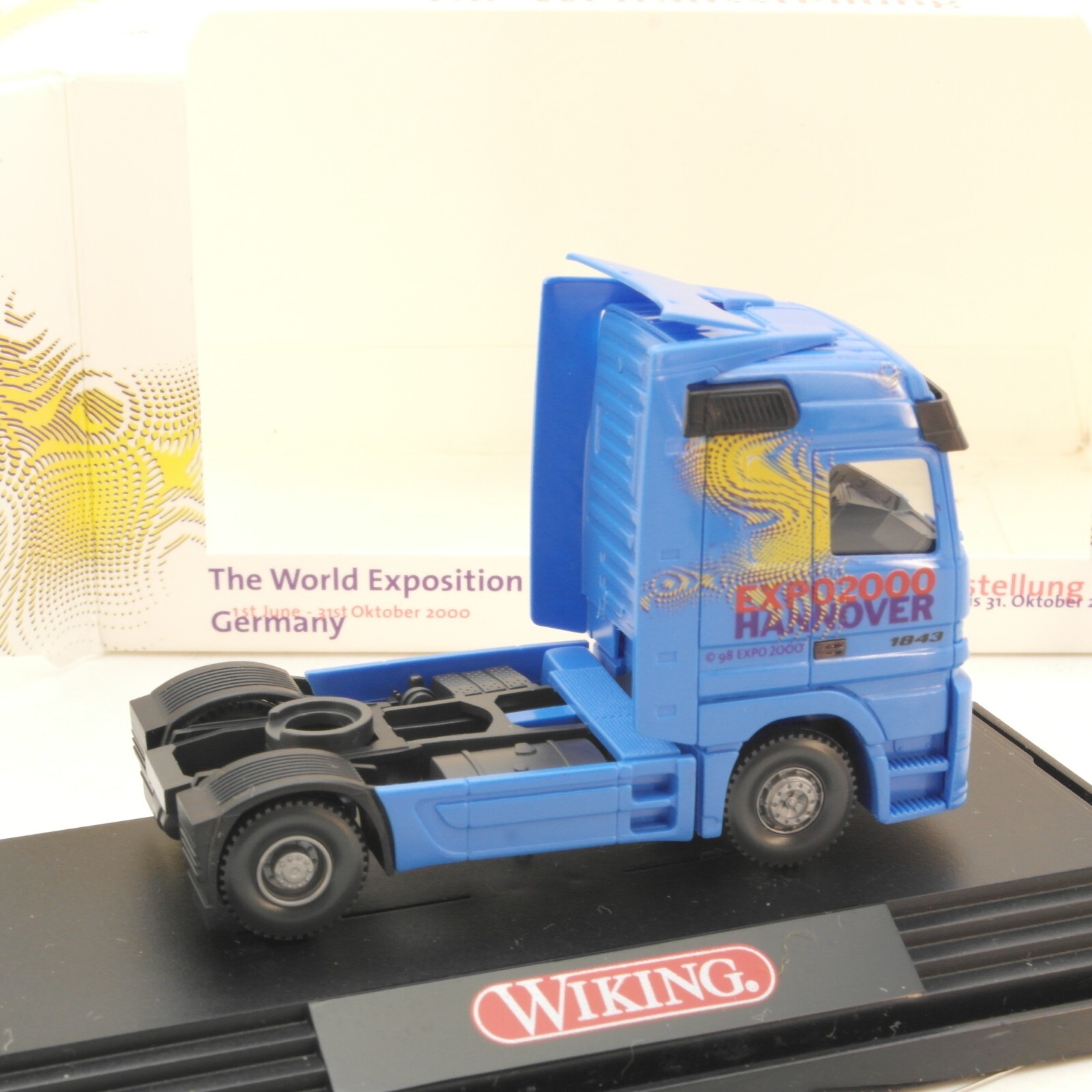 Wiking 1:87 50801 MB Actros Solo Zugmaschine EXPO 2000 in OVP RG4446 – Bild 3