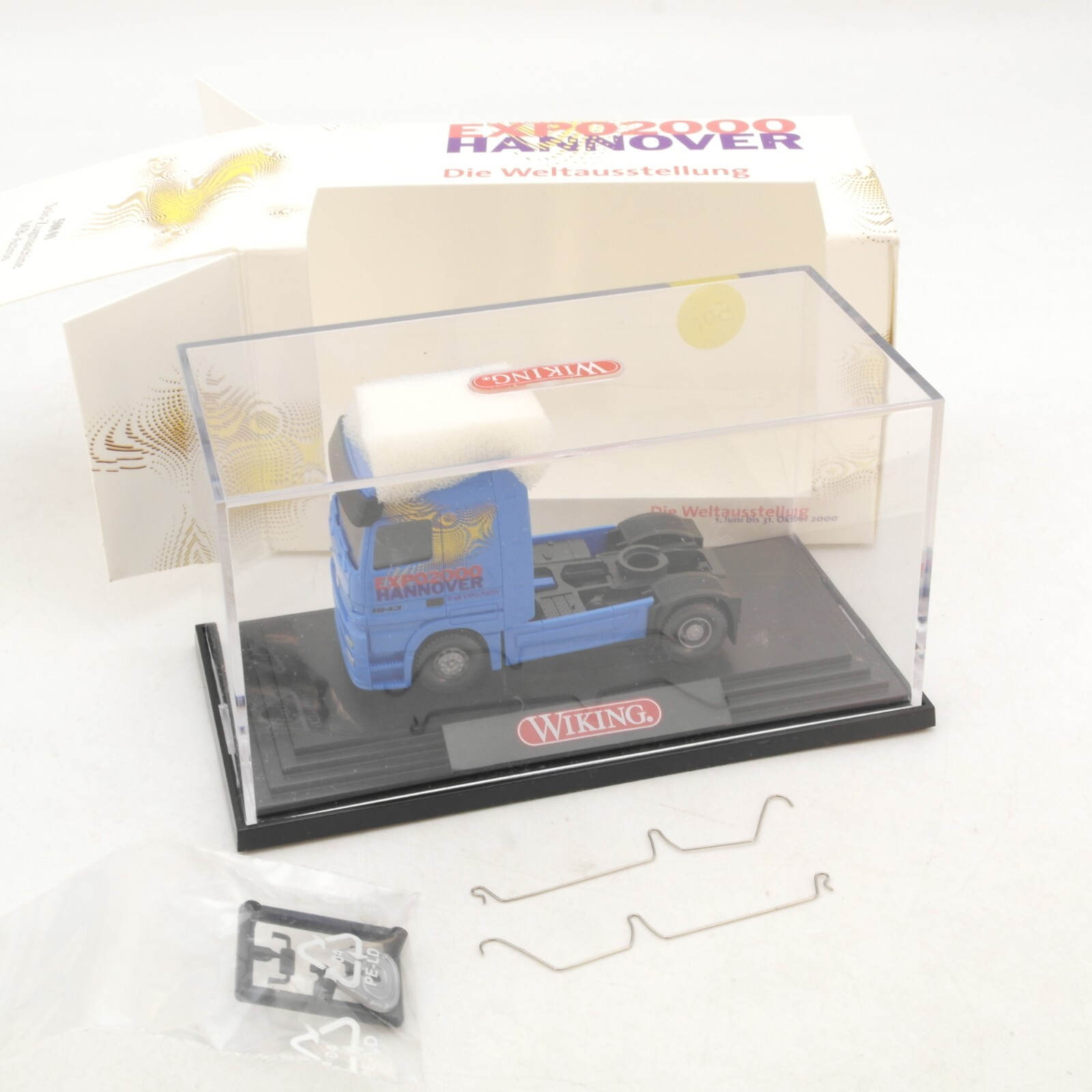 Wiking 1:87 50801 MB Actros Solo Zugmaschine EXPO 2000 in OVP RG4446 – Bild 4