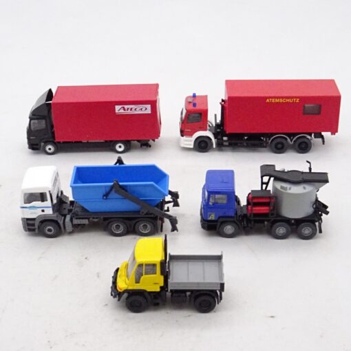 Wiking 1:87 5er-Pack diverse LKW Modelle in Tüte siehe Bilder o. EX6987