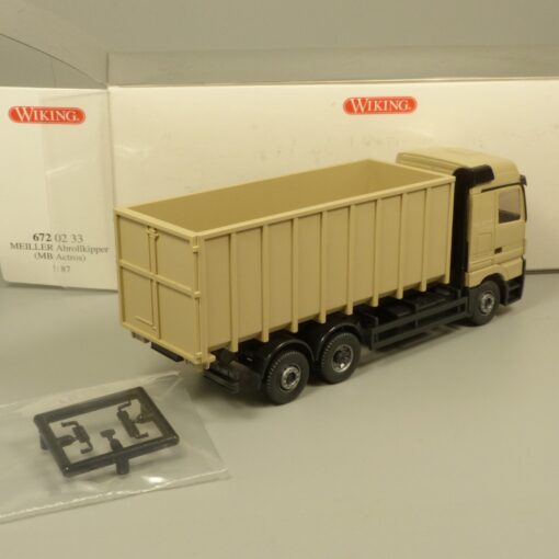 Wiking 1:87 6720233 MB Astros MEILLER Abrollkipper neutral in OVP EX7152 – Bild 3