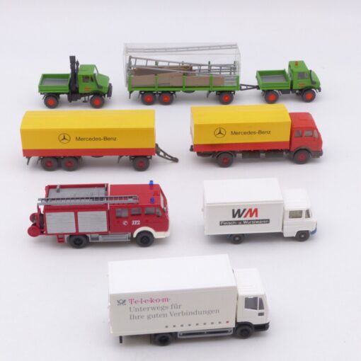 Wiking 1:87 6er-Pack diverse ältere LKW Modelle in Tüte siehe Bilder o. EX5775 – Bild 3