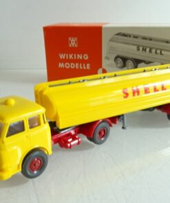 Wiking 1:87 80 s MAN großer Shell Tankzug in OVP RR2666