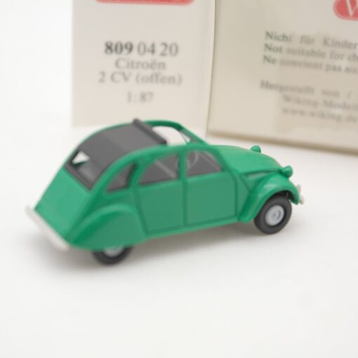 Wiking 1:87 809 04 20 Citroen 2 CV (offen) in OVP QR6901 – Bild 3