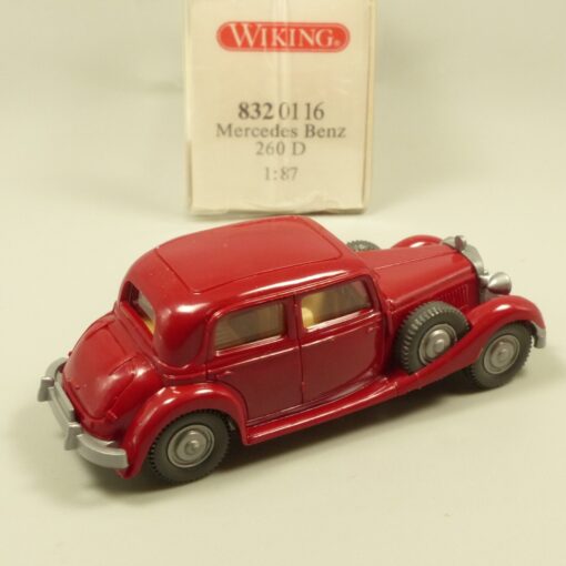 Wiking 1:87 8320116 Mercedes Benz 260 D rubinrot in OVP EX5902 – Bild 3
