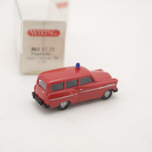 Wiking 1:87 861 12 25 Feuerwehr Opel Caravan '56 in OVP RR1818 – Bild 3