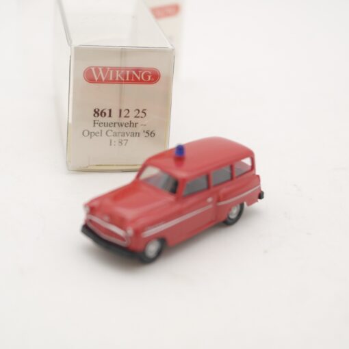 Wiking 1:87 861 12 25 Feuerwehr Opel Caravan '56 in OVP RR1818