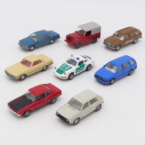 Wiking 1:87 8er-Pack diverse PKW Modelle in Tüte siehe Bilder o. EX7002