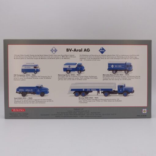 Wiking 1:87 Edition 2011 Set PMS 16-50-00 BV-Aral AG in OVP EX6426 – Bild 3