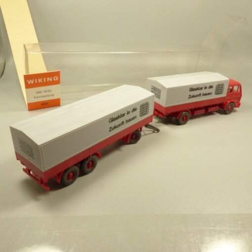 Wiking 1:87 GK 455/9 MB 1632 Fernlastzug SOLARIS in OVP EX6321 – Bild 3