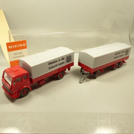 Wiking 1:87 GK 455/9 MB 1632 Fernlastzug SOLARIS in OVP EX6321