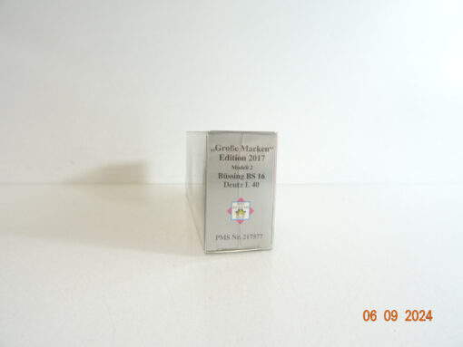 Wiking 1:87 H0 PMS 217577 Edition 2017 Büssing BS 16 neuwertig in OVP TF1045 – Bild 3