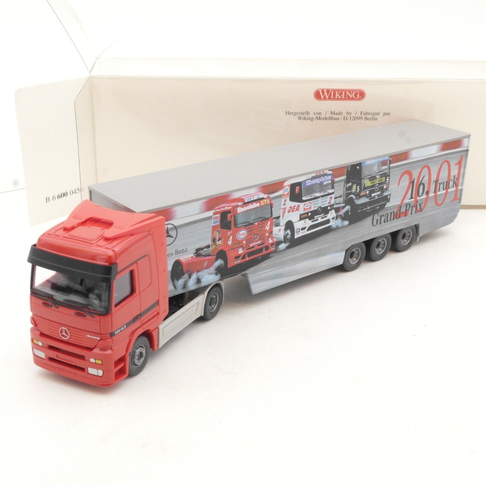 Wiking 1:87 MB Sattelzug 16. Truck Grand Prix 2001 in OVP RA6735