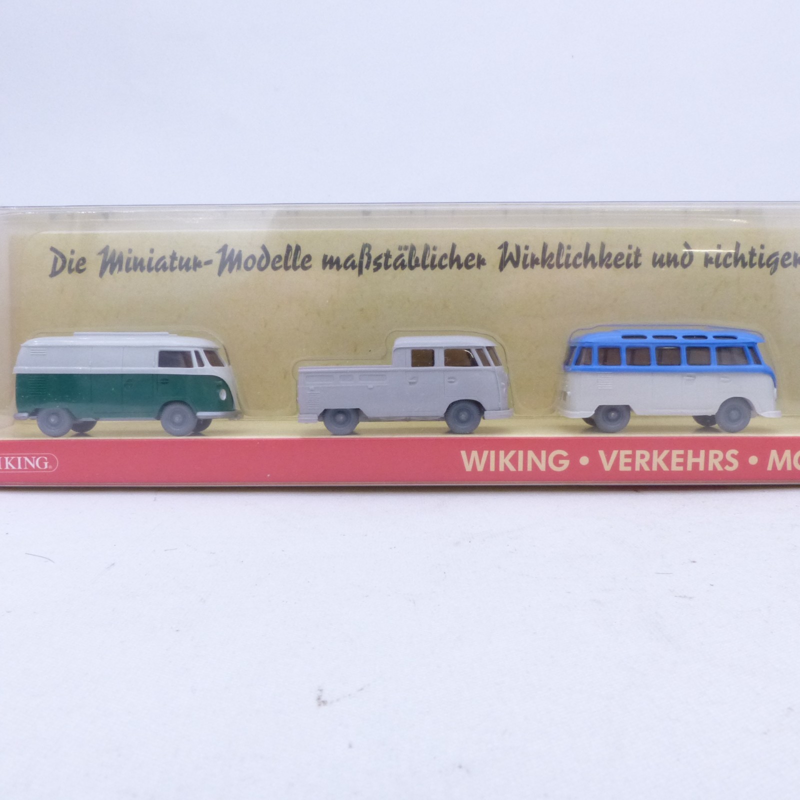 Wiking 1:87 PMS 180291 Themenset VW T1 im 5er-Set in OVP EX8477 – Bild 4