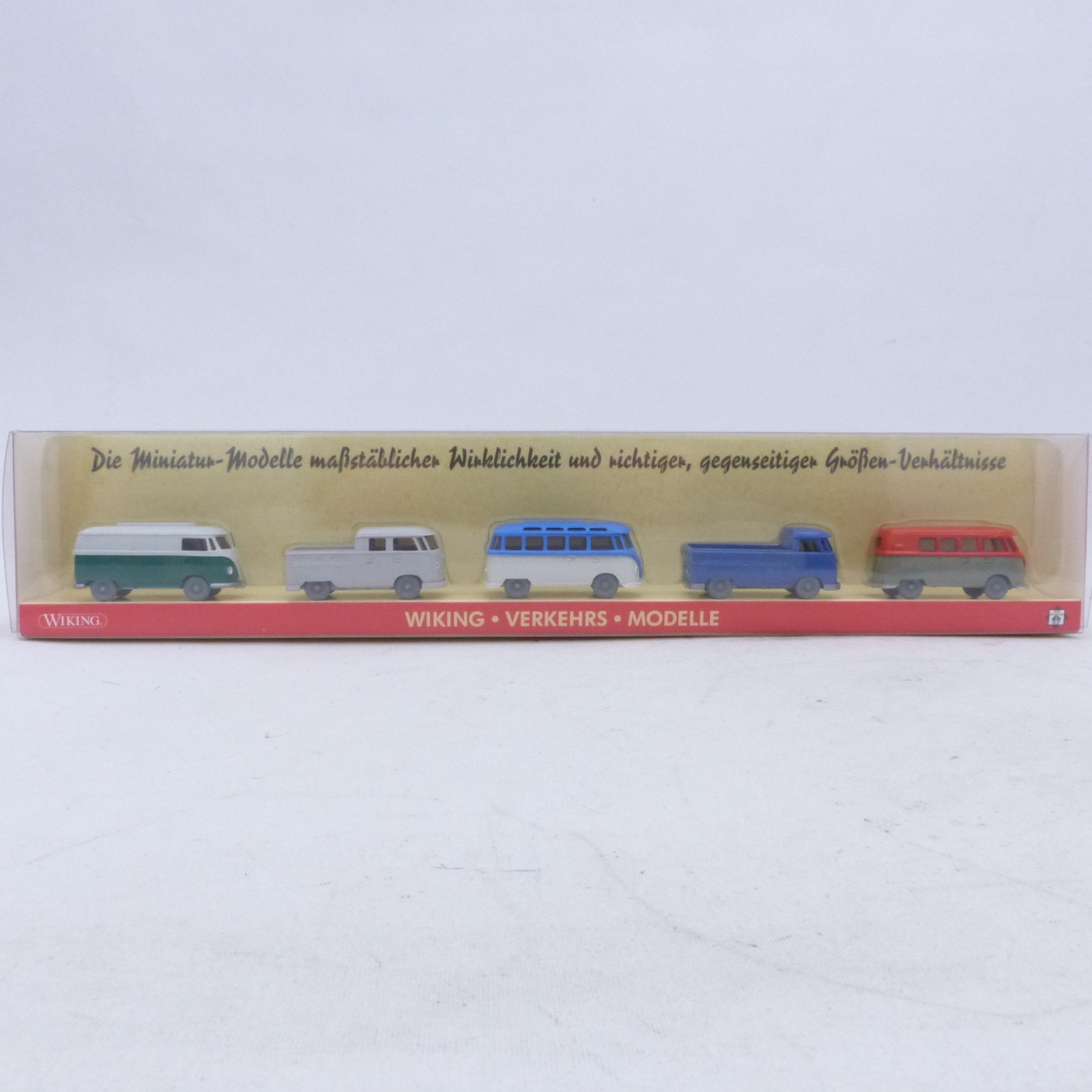 Wiking 1:87 PMS 180291 Themenset VW T1 im 5er-Set in OVP EX8477