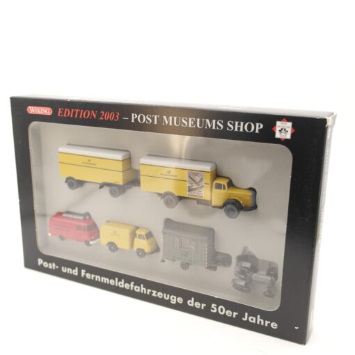 Wiking 1:87 PMS 80-07 Edition 2003 Post u Fernmeldefahrzeuge in OVP RR1614 – Bild 3