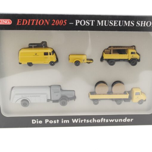 Wiking 1:87 PMS 80-10 Edition 2005 Die Post im Wirtschaftswunder in OVP RR1616 – Bild 3