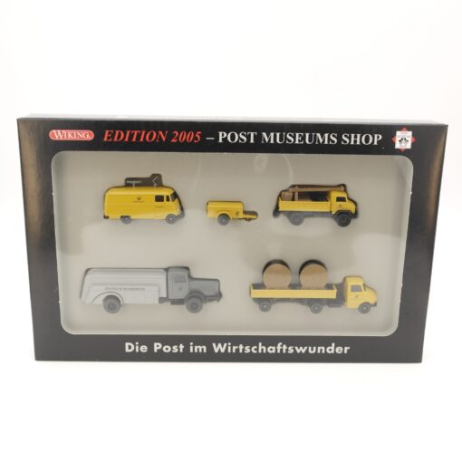 Wiking 1:87 PMS 80-10 Edition 2005 Die Post im Wirtschaftswunder in OVP RR1616