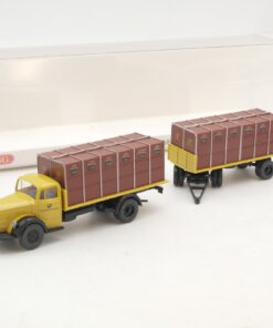 Wiking 1:87 PMS 82-22 MB 6600 Deutsche Bundespost Behälterverkehr in OVP RG9193