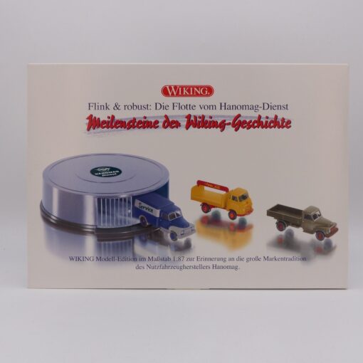 Wiking 1:87 Set 099078 Flink & robust: Die Flotte vom Hanomag-Dienst OVP EX6431