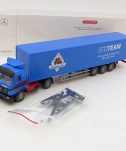 Wiking 1:87 Werbemodell: Mercedes Benz SK Sattelzug ECOTEAM, in OVP EB8465