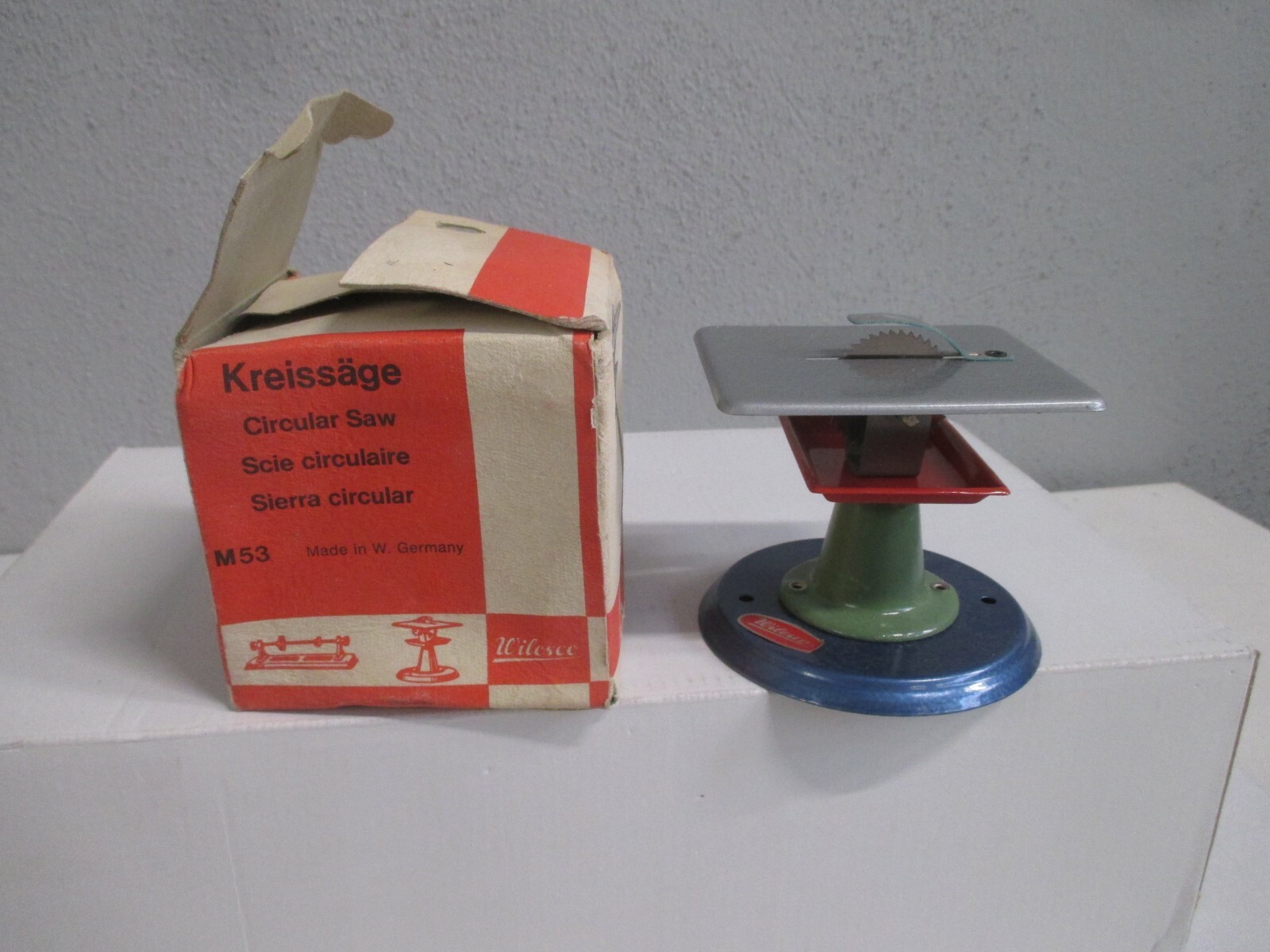 Wilesco M53 Antriebsmodell Kreissäge  m.OVP WZ7407