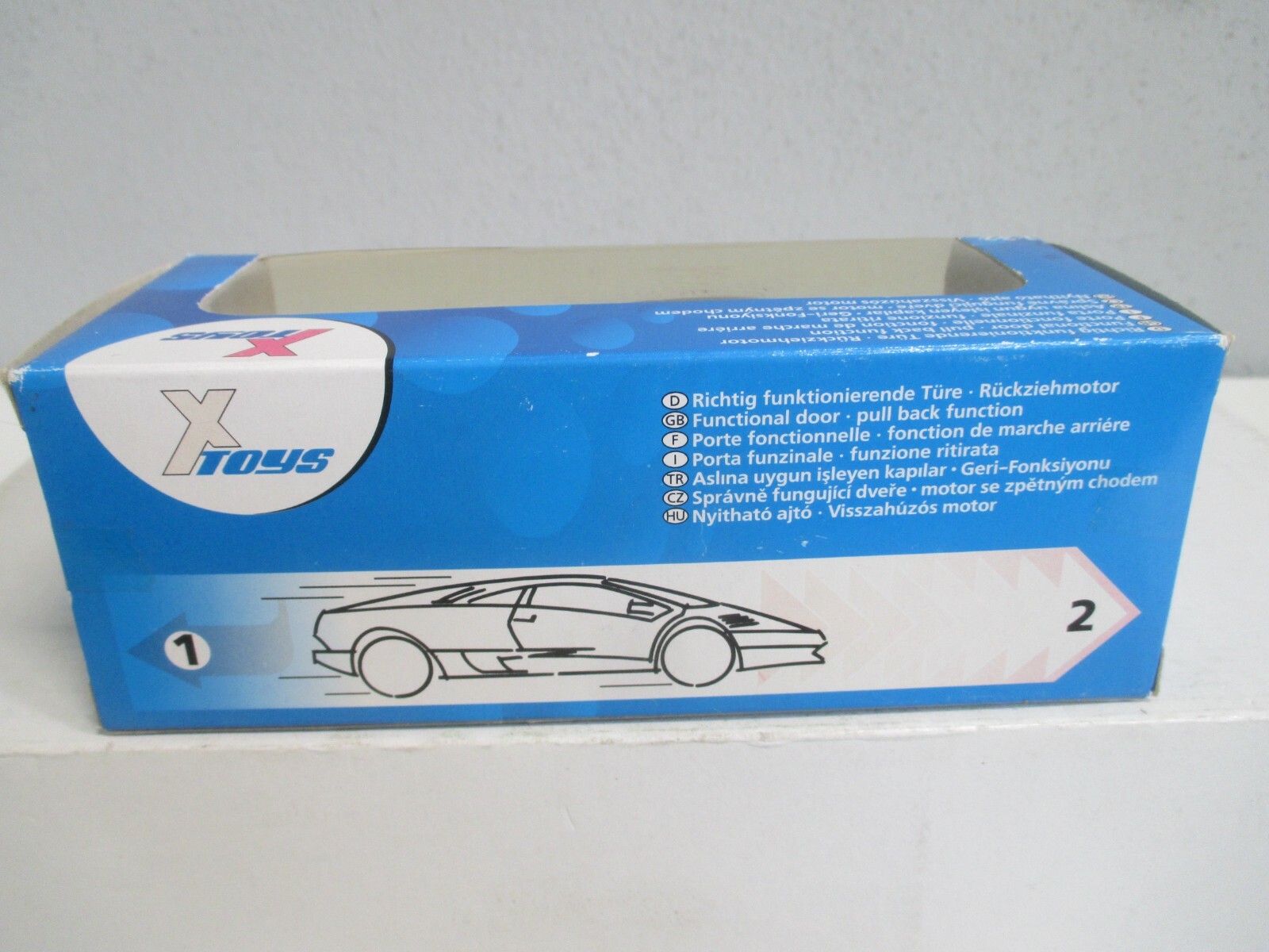 X Toys 1:32 55/4/0981/03 BMW 3 Series Rückziehmotor m.OVP WZ4241 – Bild 3
