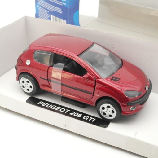 XToys 1:32 Peugeot 206 GTI mit Rückziehmotor in OVP QR7131 – Bild 3