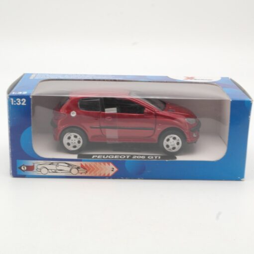 XToys 1:32 Peugeot 206 GTI mit Rückziehmotor in OVP QR7131 – Bild 4