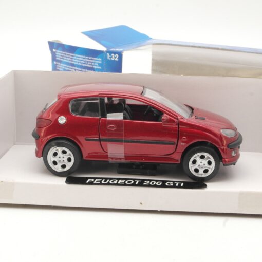 XToys 1:32 Peugeot 206 GTI mit Rückziehmotor in OVP QR7131