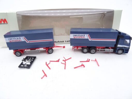 AMW 1:87 MB Hängerzug erhardt spedition in OVP RR332 – Bild 3