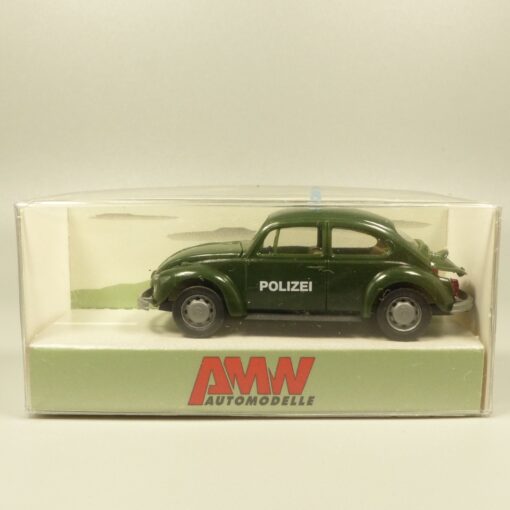 AMW / AWM 1:87 0011.1 VW Käfer Polizei in OVP EX7474 – Bild 4