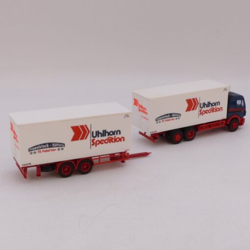 AMW / AWM 1:87 Mercedes SK Hängerzug Uhlhorn Spedition, siehe Bilder o. EX80 – Bild 3