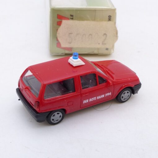 AMW / AWM 1:87 Nr.: 50088.2 VW Polo Interschutz Der rote Hahn 1994, OVP EB6589 – Bild 3