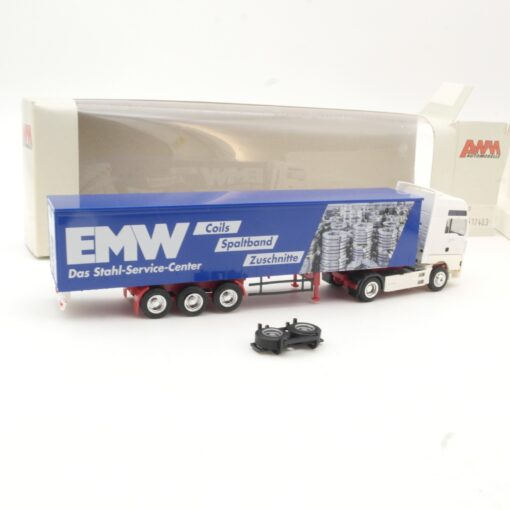 AWM 1:87 MAN Sattelzug EMW Coils Spaltband Zuschnitte in OVP RR1181 – Bild 3