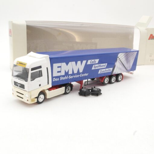 AWM 1:87 MAN Sattelzug EMW Coils Spaltband Zuschnitte in OVP RR1181