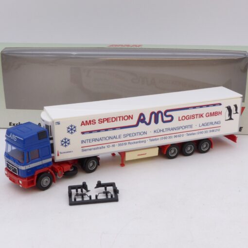 AWM / AMW 1:87 MAN F90 HD Sattelzug AMS Spedition Logistik GmbH, in EVP EB7708