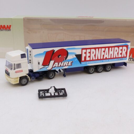 AWM / AMW 1:87 Nr.: 5000-2 MAN F90 Sattelzug 10 Jahre Fernfahrer, in EVP EB7710