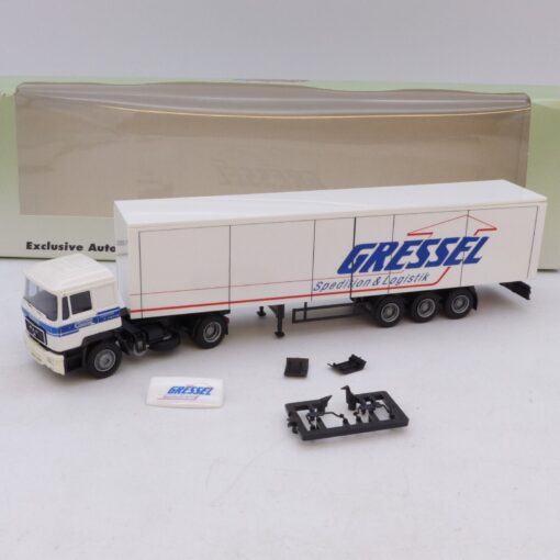 AWM / AMW 1:87 Nr.: 5564.01 MAN F90 Sattelzug GRESSEL, in EVP EB7696