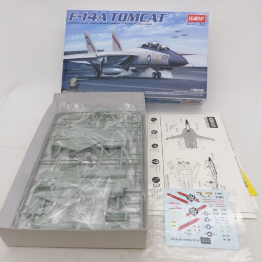 Academy Hobby Model Kits 1:100 Bausatz 1634 F-14A Tomcat in OVP EX7544 – Bild 3