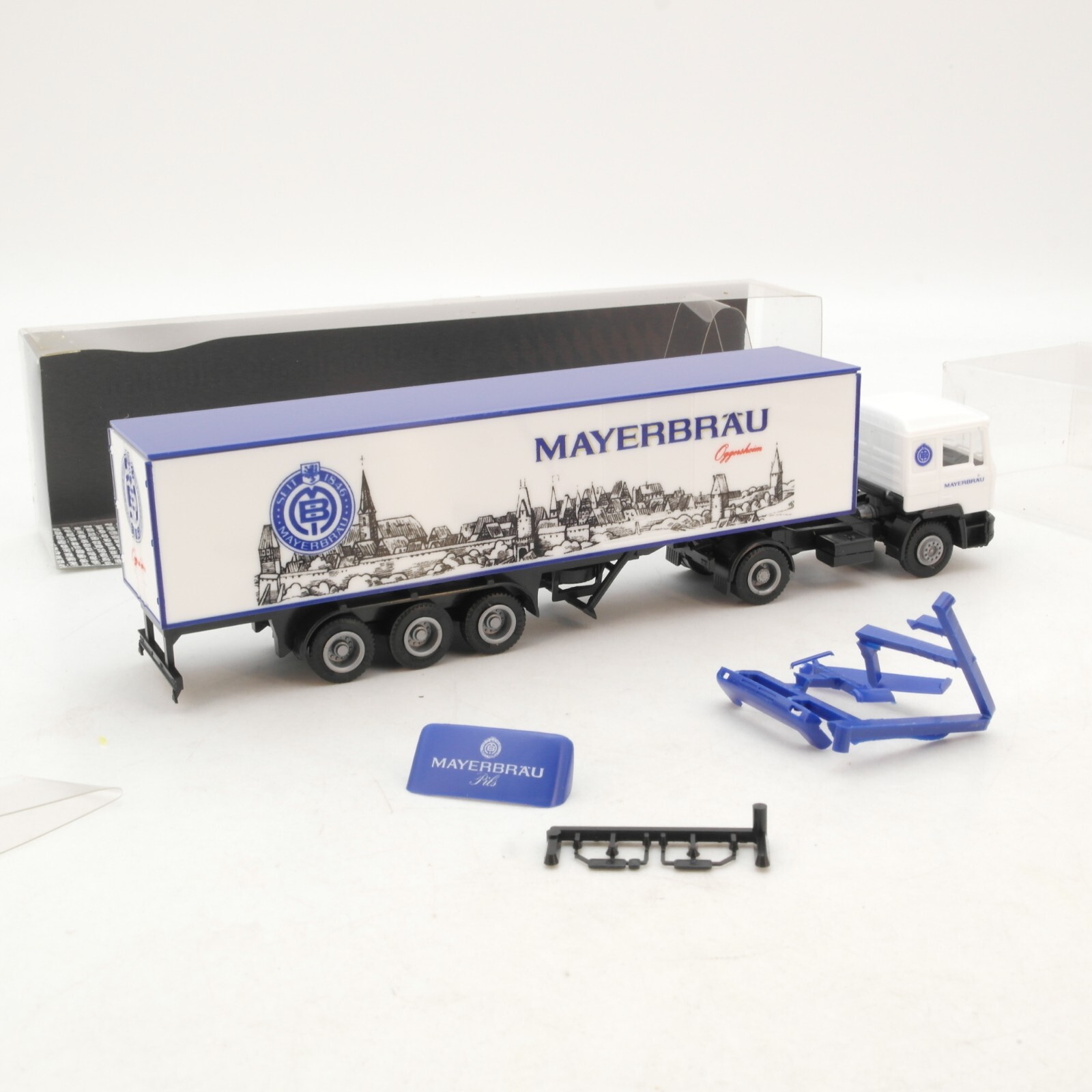 Albedo 1:87 MAN Hängerzug Mayerbräu in OVP RG5702 – Bild 3