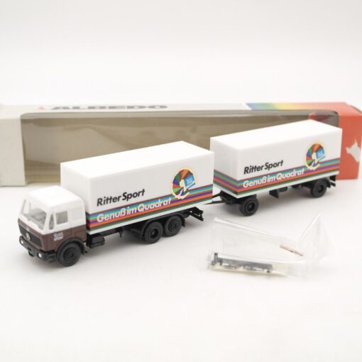 Albedo 1:87 Mercedes MB Hängerzug Ritter Sport in OVP QR8817