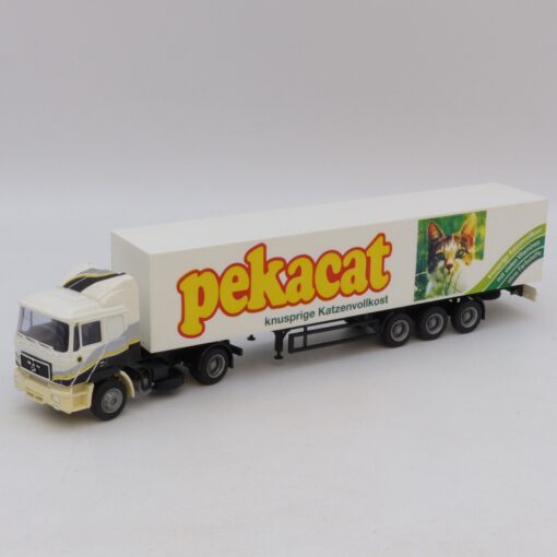 Albedo / AMW 1:87 Nr.: 800015 MAN F90 Sattelzug pekacat, siehe Bilder o. EB7900